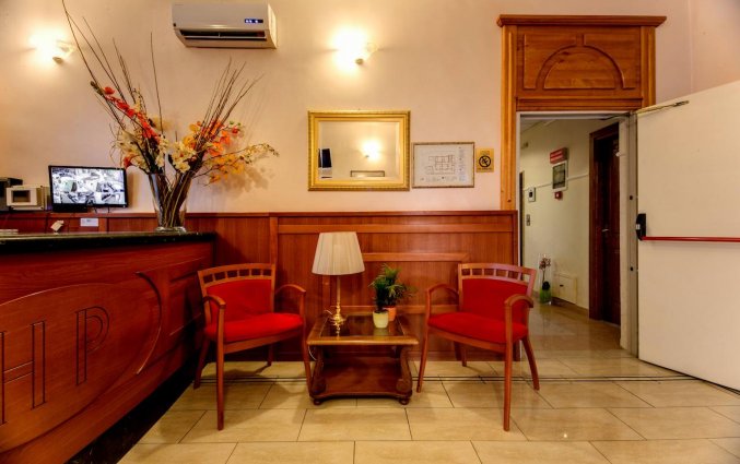 Receptie van Hotel Parker in Rome