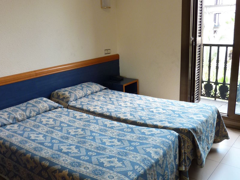 tweepersoonskamer van Hotel Roma Reial Barcelona