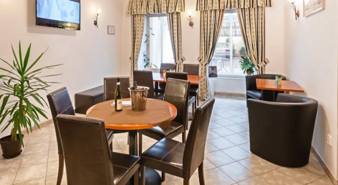 Ontbijtzaal van Hotel Augustus et Otto in Praag