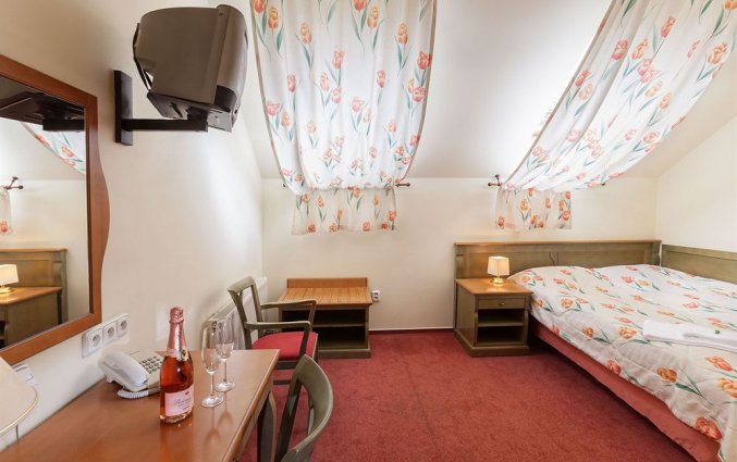 Tweepersoonskamer van Hotel Augustus et Otto in Praag