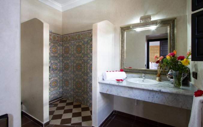 Badkamer van Ryad Amiran & Spa Marrakech