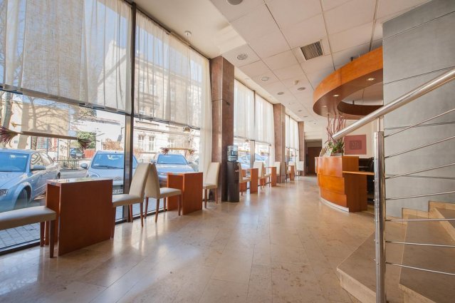 Ontvangst van Hotel Alexander in Krakau