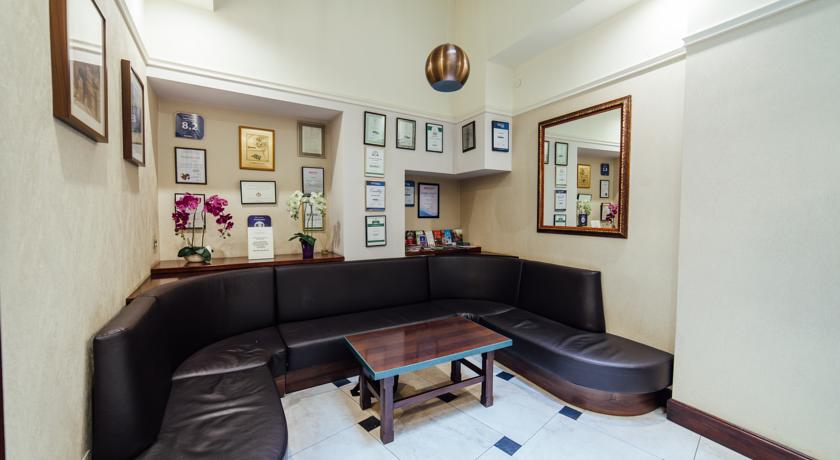 Zitgedeelte in Hotel Rezydent in Krakau