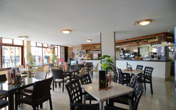 Restaurant van appartementen Caribe