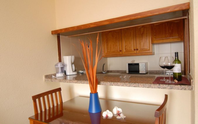 Tweepersoonskamer van appartementen Caribe