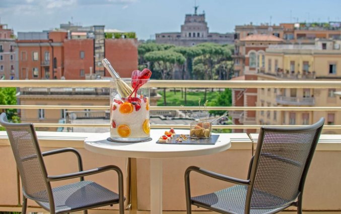 Uitzicht vanaf NH Collection Roma Giustiniano