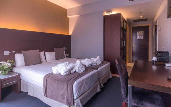 Tweepersoonskamer van Hotel Madanis Barcelona