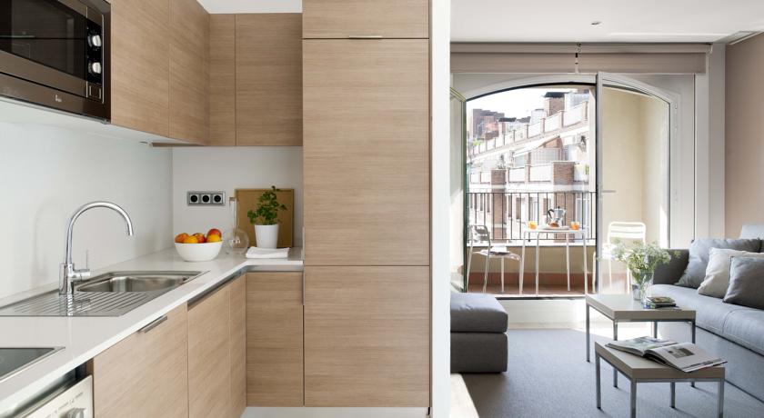 Keuken Eric Vökel Boutique Apartments Gran Vía Suites