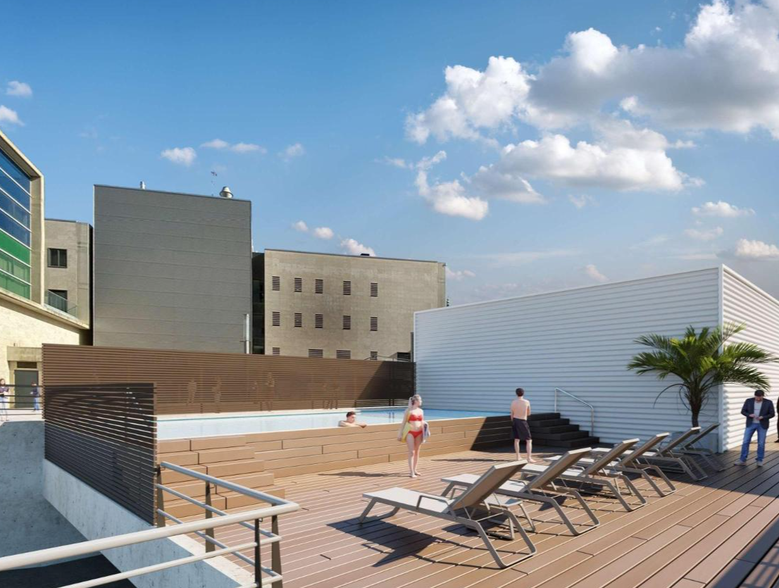 Buitenzwembad Hyatt Regency Barcelona Tower