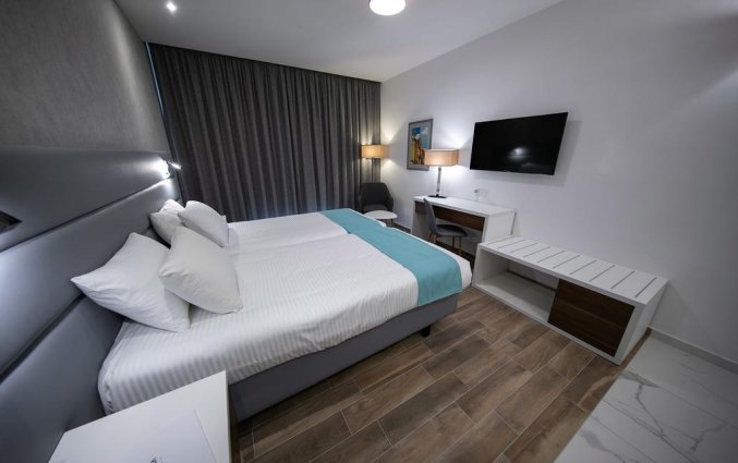 Tweepersoonskamer van Hotel Solana op Malta