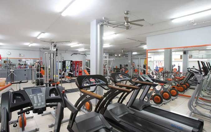 Fitnessruimte van Appartementen Surfing Colors Fuertventura