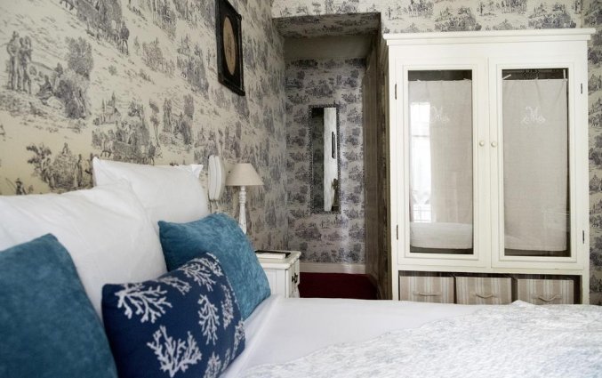 Tweepersoonskamer van Hotel Villa Rivoli Nice