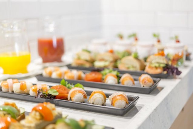 Buffet van Hotel Artiem in Madrid