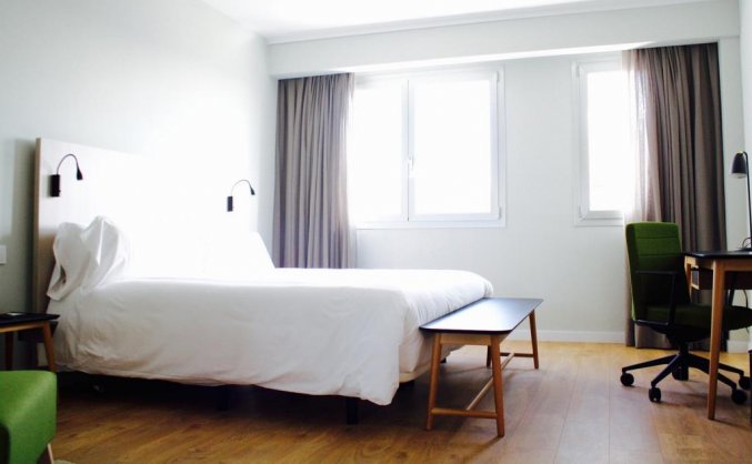 Tweepersoonskamer van Hotel Artiem in Madrid