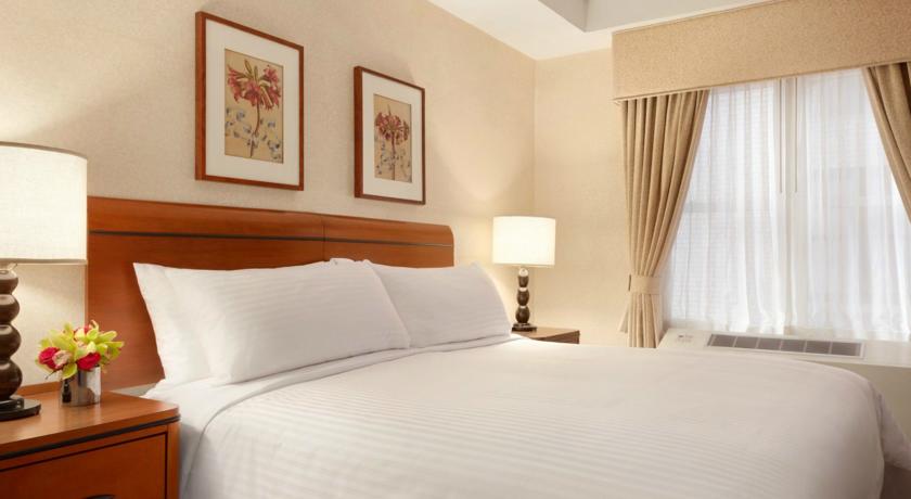 Kamer van Hotel Edison in New York