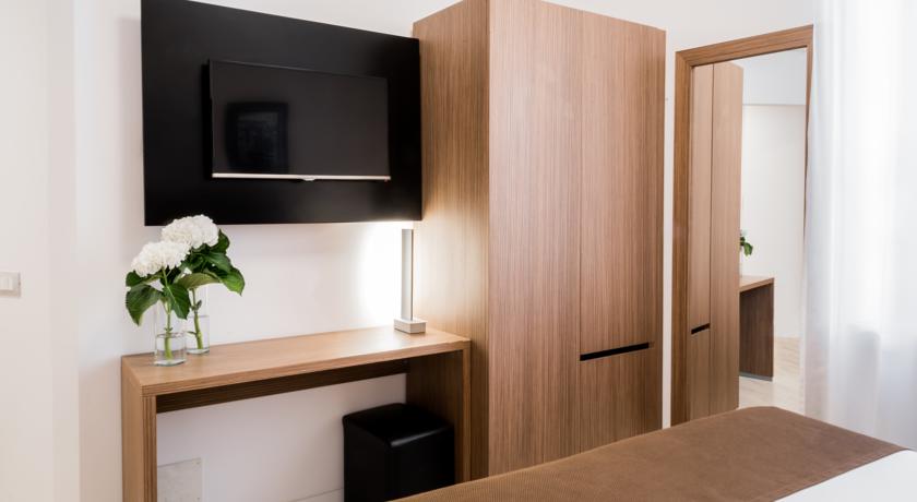 Tweepersoonskamer van Hotel Concordia Rome