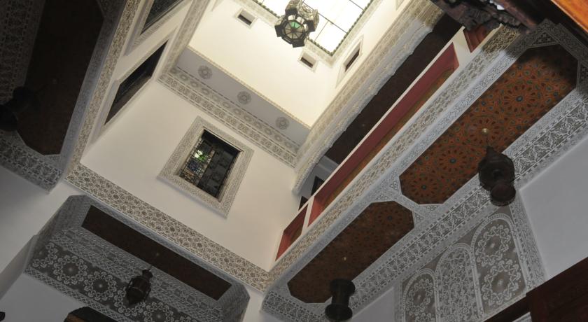 Binnenplaats van Riad Dar Guennoun Fez