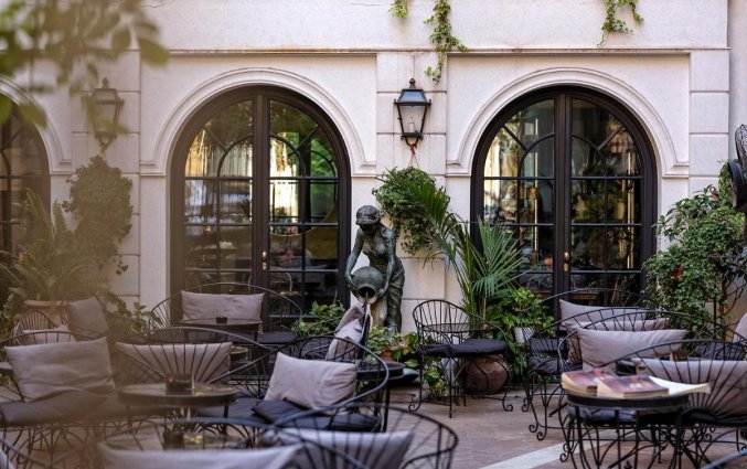 Terras van Hotel Anahi in Rome