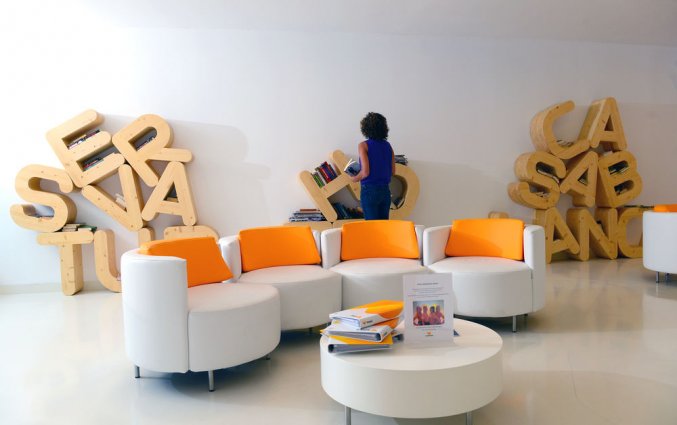 Lobby van Servatur Casablanca Suites & Spa op Gran Canaria