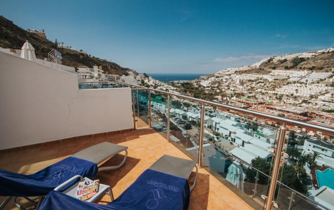 Tweepersoonskamer van Servatur Casablanca Suites & Spa op Gran Canaria