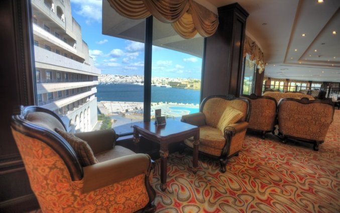 Bar van Grand Hotel Excelsior op Malta
