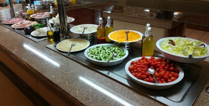 Buffet van Grand Hotel Excelsior op Malta