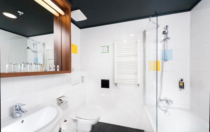 Badkamer in een kamer van Hotel Bo18