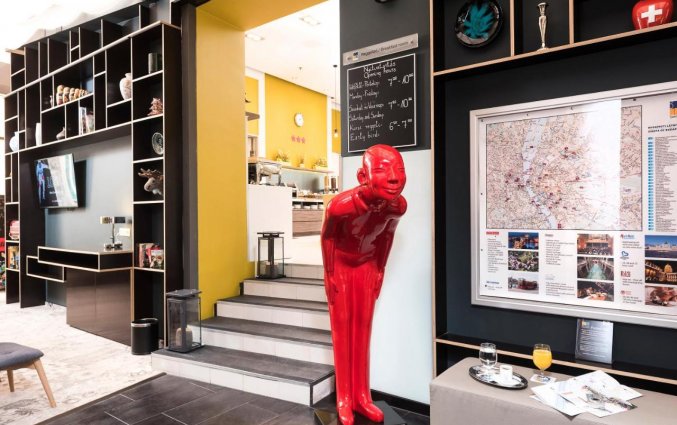 Entree ontbijtzaal in Hotel Bo18