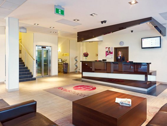 Receptie van Hotel Focus in Gdansk