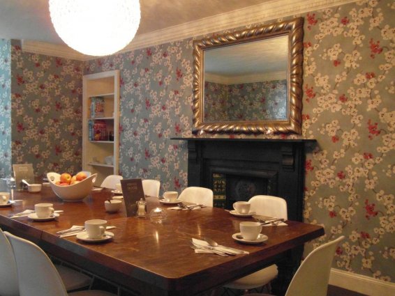 Ontbijtzaal van Hotel Brooks in Edinburgh