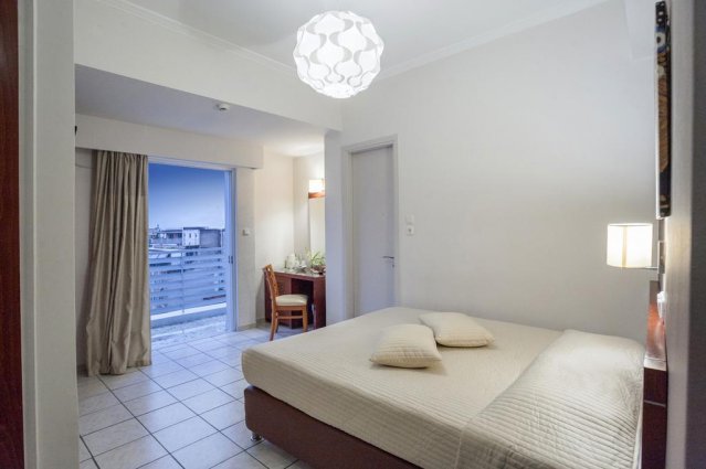 Tweepersoonskamer van Hotel Epidavros Athene