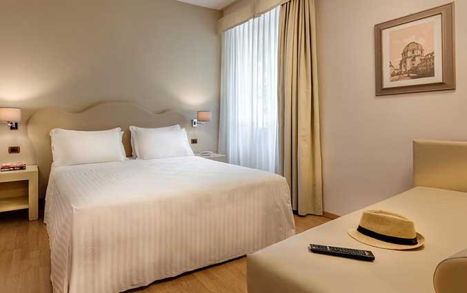 Tweepersoonskamer van Hotel La Fortezza in Florence