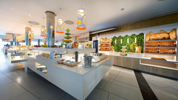 Eetzaal van Hotel Escorial op Gran Canaria