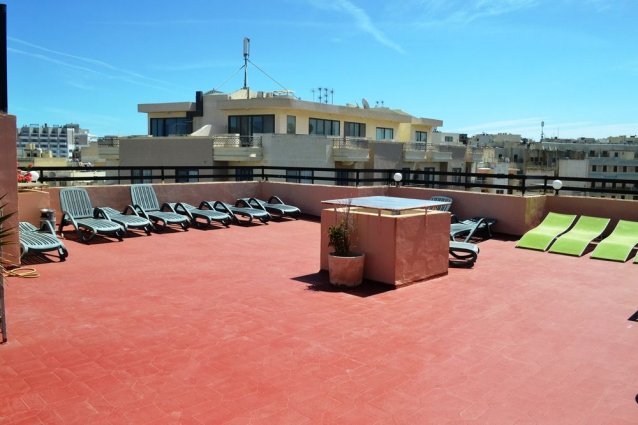 Dakterras van Relax Inn Malta