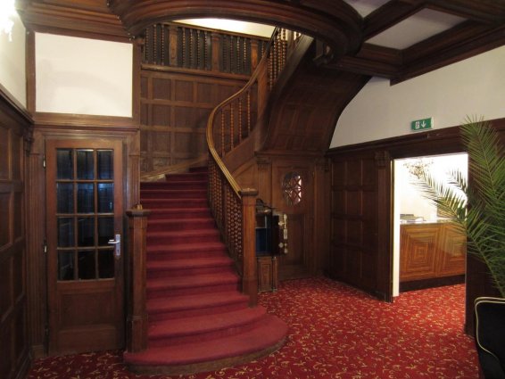 Trapgedeelte van Baron am Schottentorn in Wenen