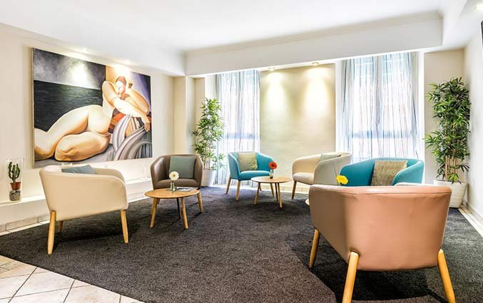 Zithoek van Hotel Univers Nice