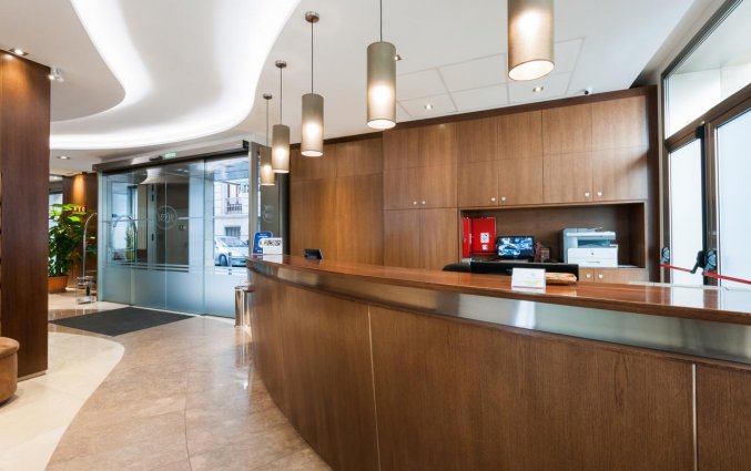 Receptie van Hotel Santa Marta in Barcelona