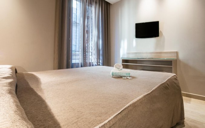 Tweepersoonskamer van Hotel Santa Marta in Barcelona