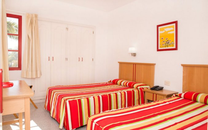 Slaapkamer van appartementen The Koala Garden Suites in Gran Canaria