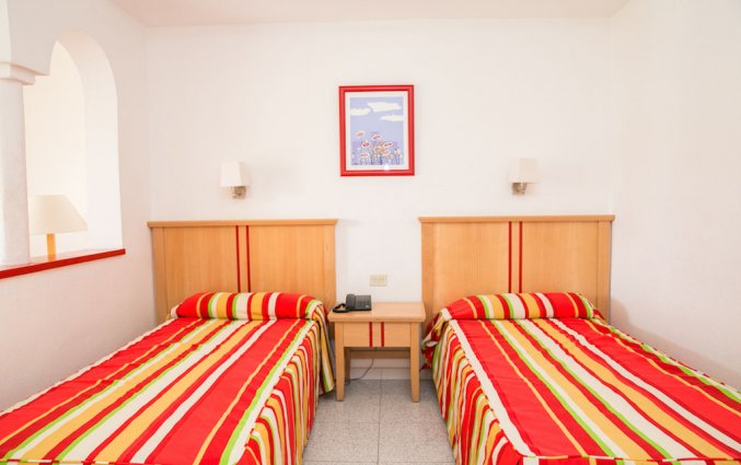 Slaapkamer van appartementen The Koala Garden Suites in Gran Canaria