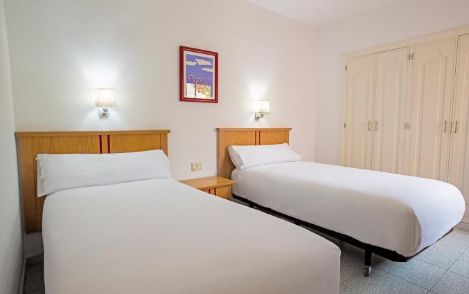 Slaapkamer van appartementen The Koala Garden Suites in Gran Canaria