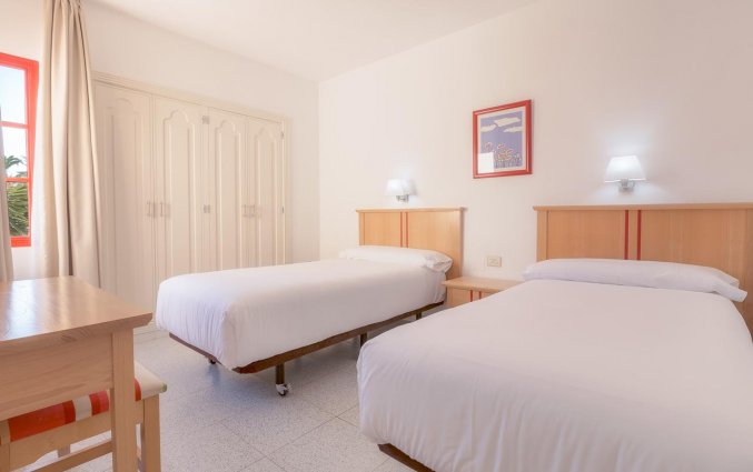 Slaapkamer van appartementen The Koala Garden Suites in Gran Canaria