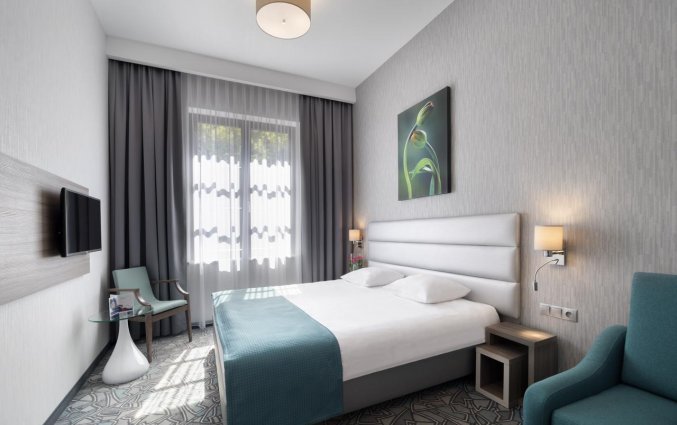 Tweepersoonskamer van Hotel Golden Tulip Krakow Kazimierz in Krakau