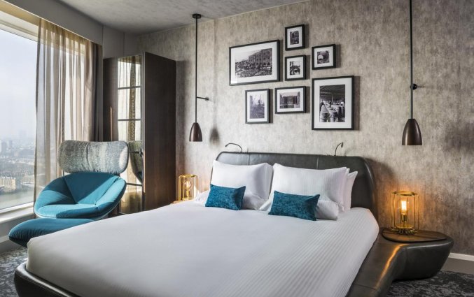 Tweepersoonskamer van Hotel Novotel Canary Wharf in Londen
