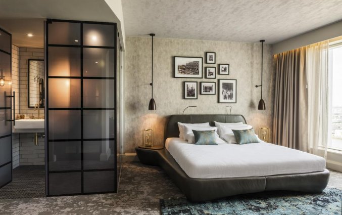 Tweepersoonskamer van Hotel Novotel Canary Wharf in Londen