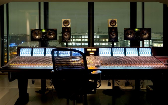 Muziekstudio van Hotel NHow in Berlijn