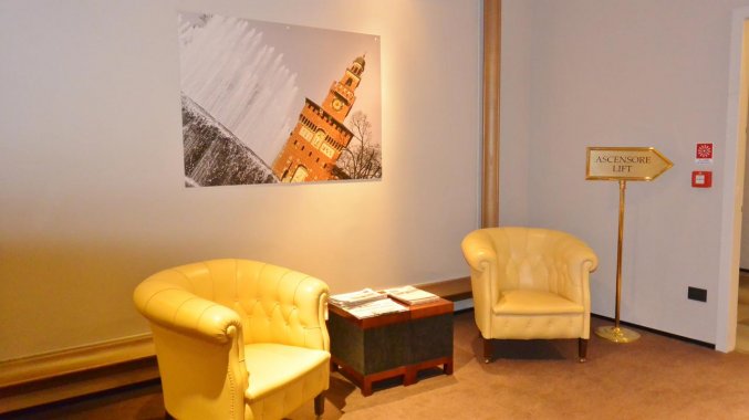 Lounge van Hotel IH Milano Ambasciatori Milaan