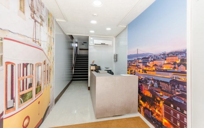 Receptie van Hotel LX Rossio in Lissabon