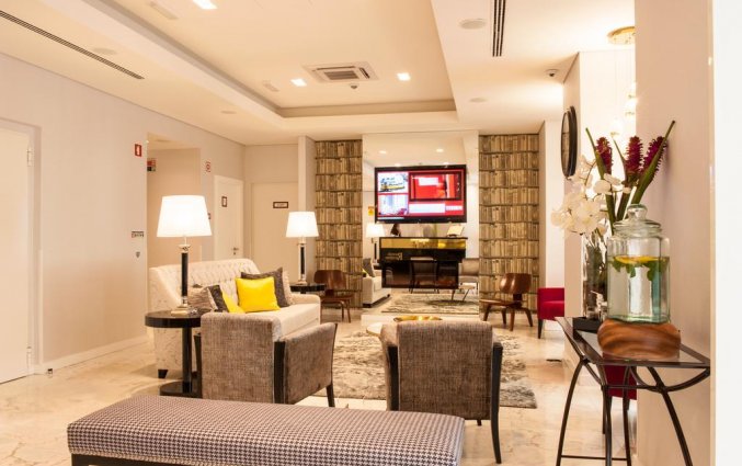 Lobby van Hotel the 7 in Lissabon