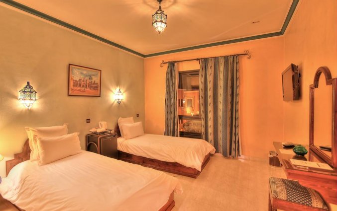 Tweepersoonskamer van Hotel Amani Appart in Marrakech